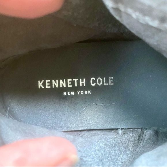 Kenneth Cole Keenan Gray Ankle Zipper Sneakers 6.5 - Picture 6 of 8